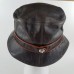 Authentic COACH Brown Leather Bucket Hat Size P/S Leatherware  eb-77871251